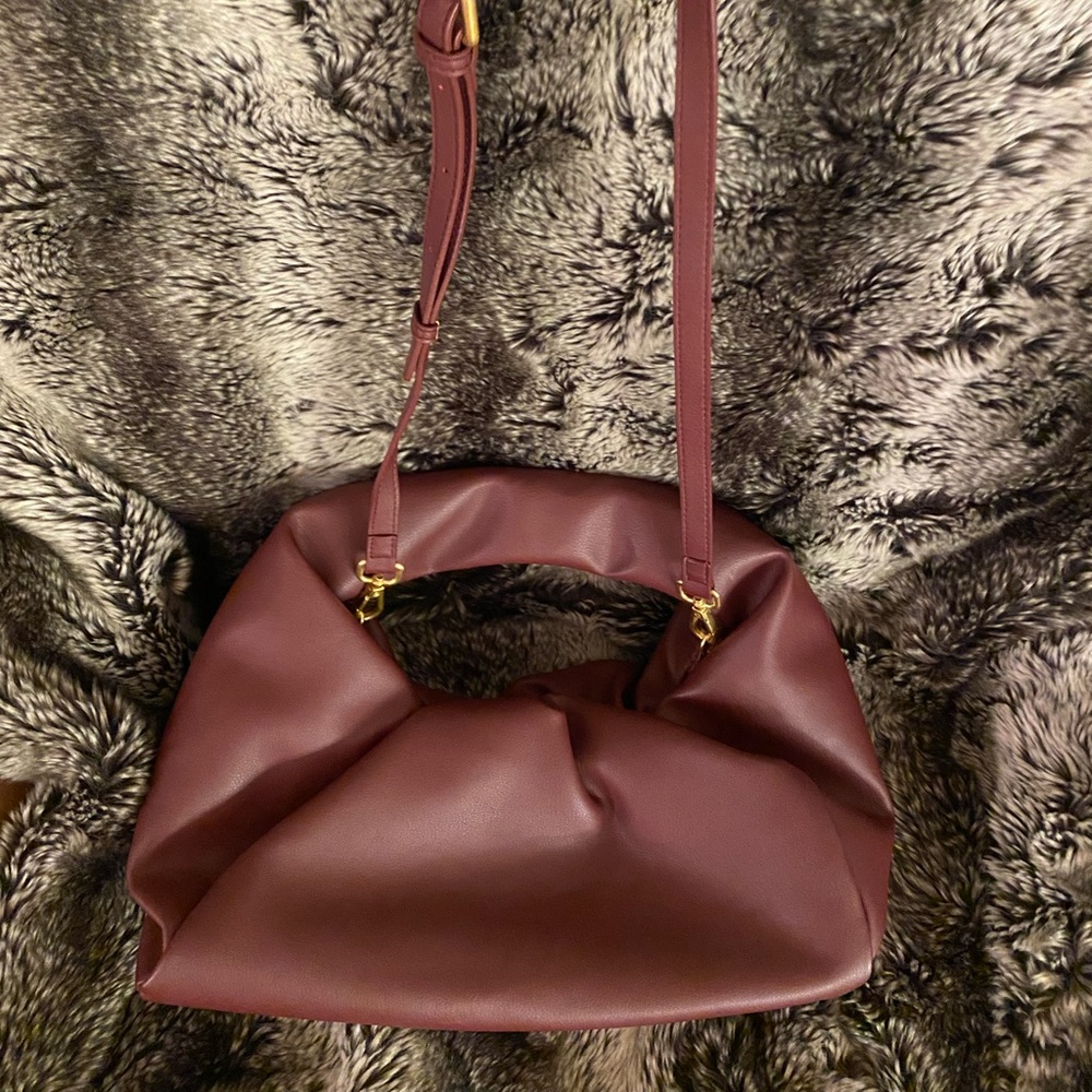 Brand New Leather Shoulder Pouch Bag